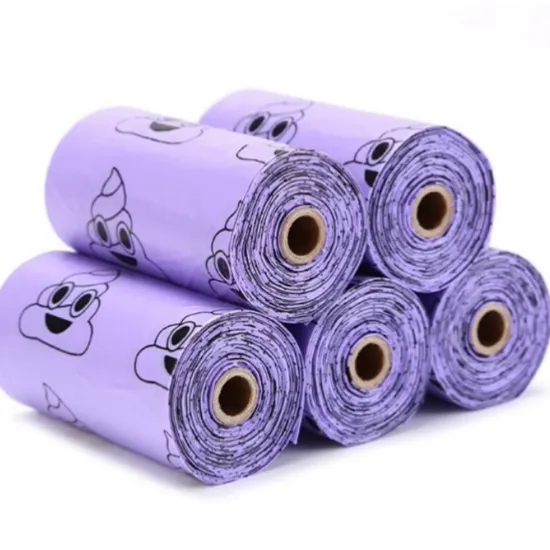 Customized Biodegradable Cornstarch Dog Poo Pet Poop Bags