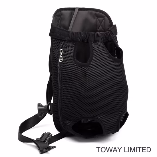 犬用のメッシュバックパックです。 フロントペットポケット