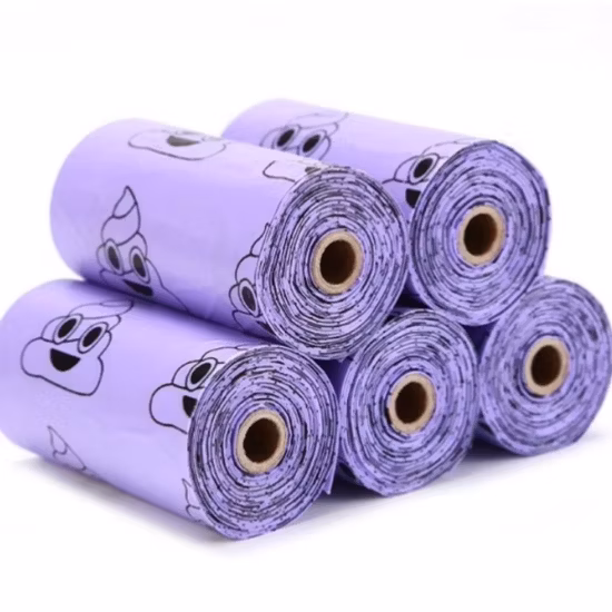 コーンスターチから作られたカスタムメイドの生分解性犬のうんち袋