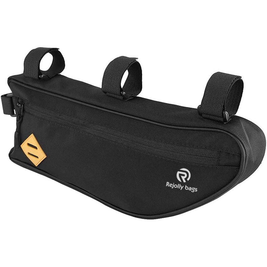 Bike Frame Bag, Triangle Waterproof Pouch Under The Front Top Tube for Cycling Bicycle Accessories Bicycle Bag