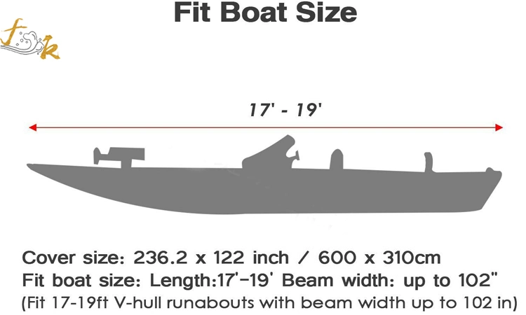 The Factory Produces Yacht Dustproof and Waterproof Cover and Ship Protective Cover