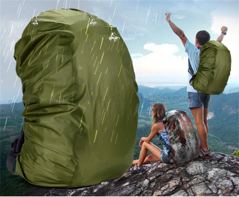 Rain Backpack Cover Student Trolley Bag Travel Dustproof Rain Cover Waterproof 20-80L Mountaineering Bag Cover