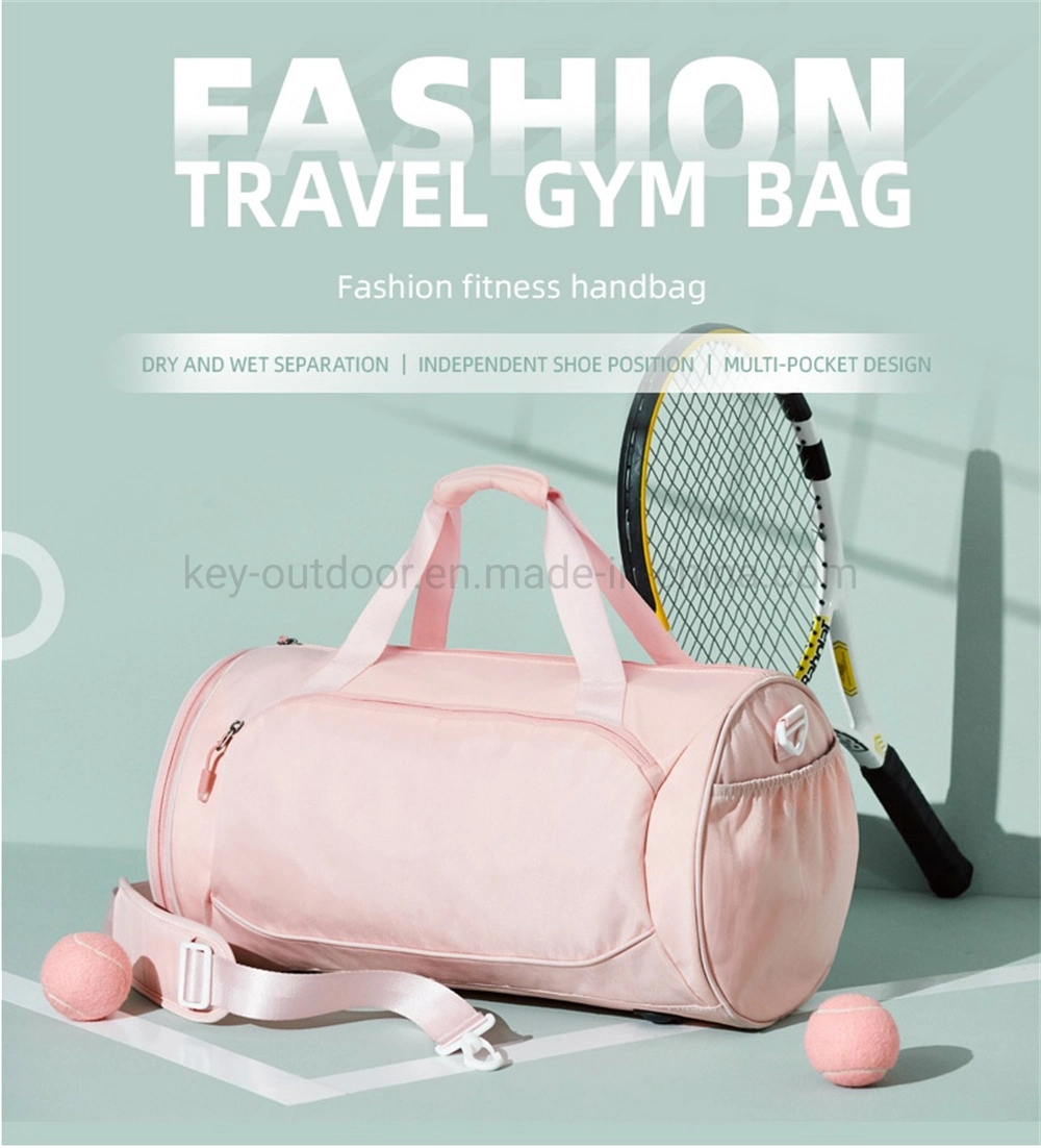 Gym Backpack Bag Women with Wet Pocket Shoes Compartment, Sports Travel Duffel Bag Training Handle Shoulder Yoga Bag