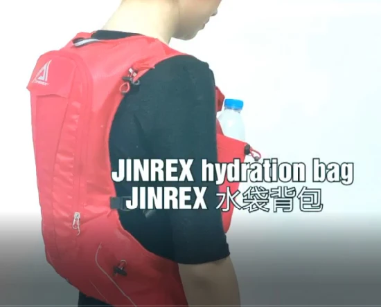 Jinrex ハイドレーション バックパック アウトドア スポーツ、ランニング、サイクリング、ハイキング、キャンプ、毎日のトレーニング、登山に最適